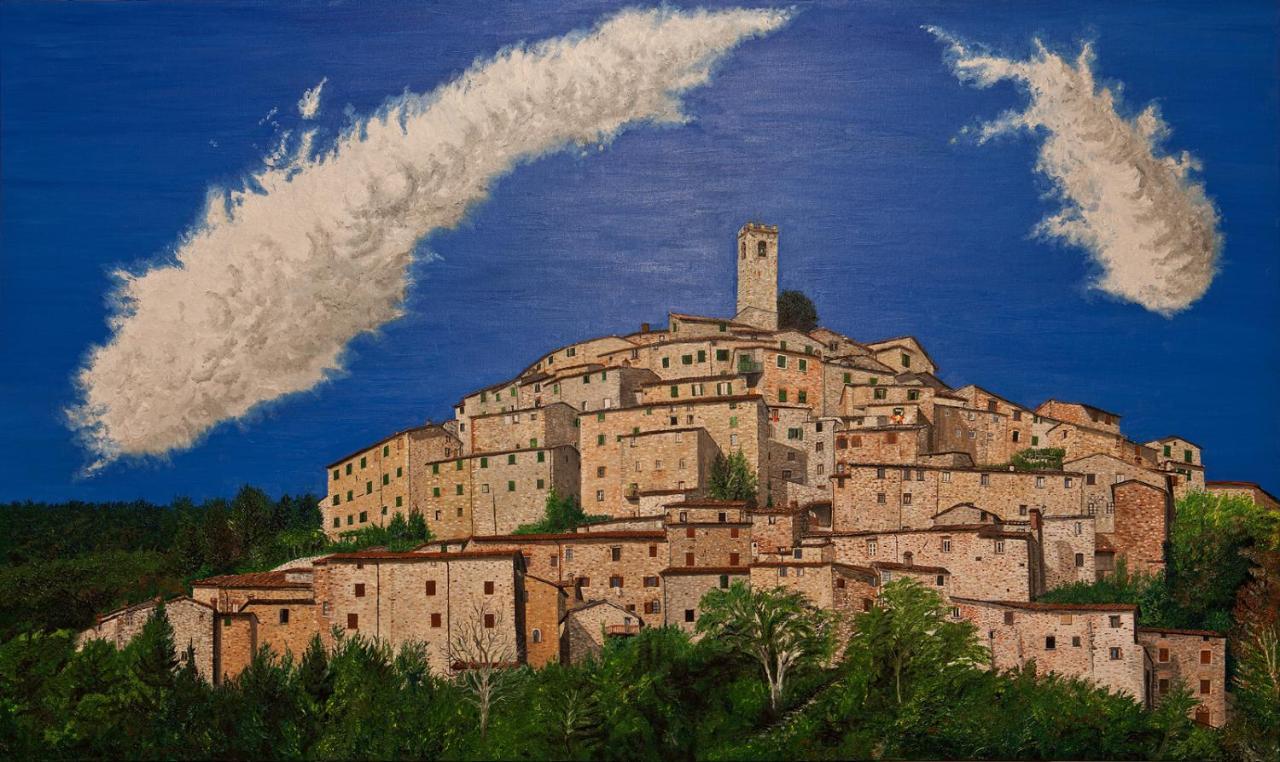 La Vecchia Locanda Castelnuovo di Val di Cecina Dış mekan fotoğraf